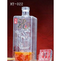 河北手工工艺酒瓶加工企业|宏艺玻璃制品公司厂家订制内置酒瓶